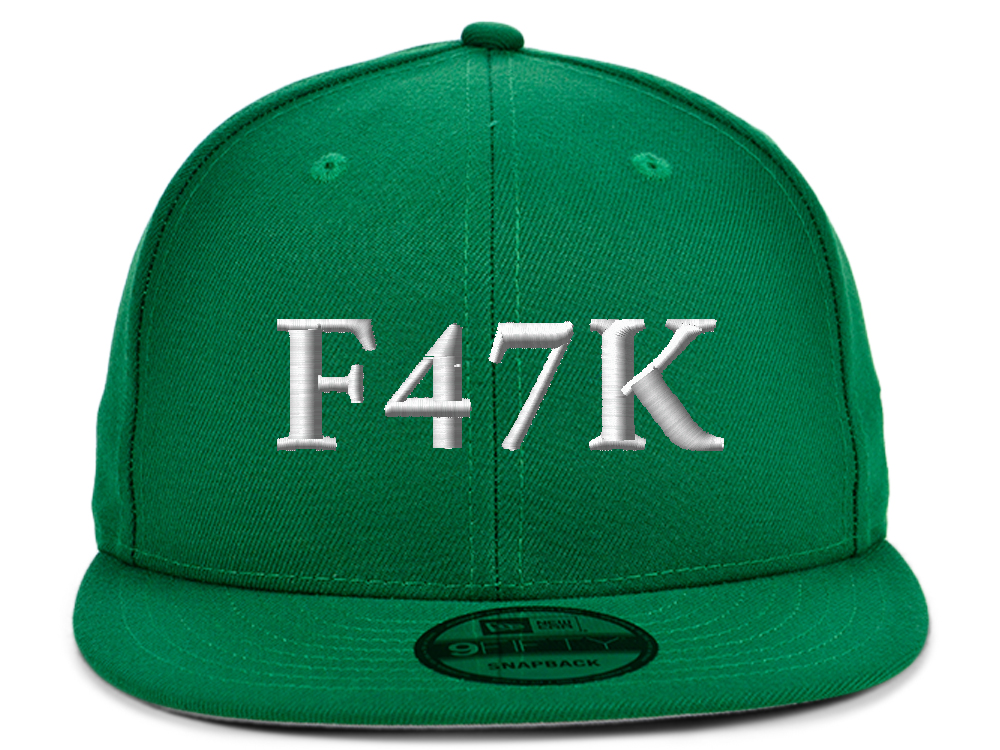 F47K - New Era Custom 9FIFTY - Kelly Green - White - Adjustable