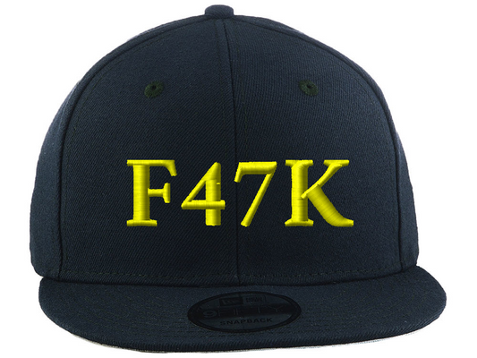 F47K - New Era Custom 9FIFTY - Midnight Navy Adjustable